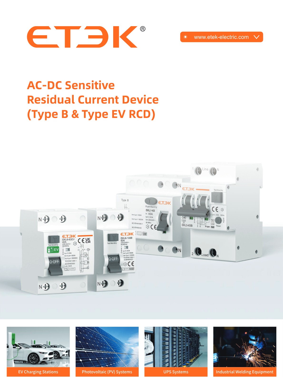 Type B & Type EV RCD